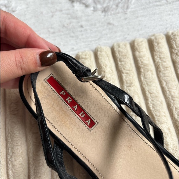 Prada Leather Sandals - Picture 2 of 3